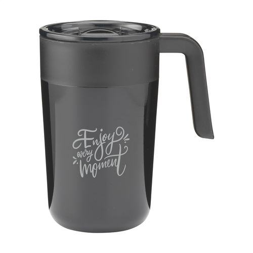 Mug isotherme publicitaire cuivre - Thermos personnalisable logo